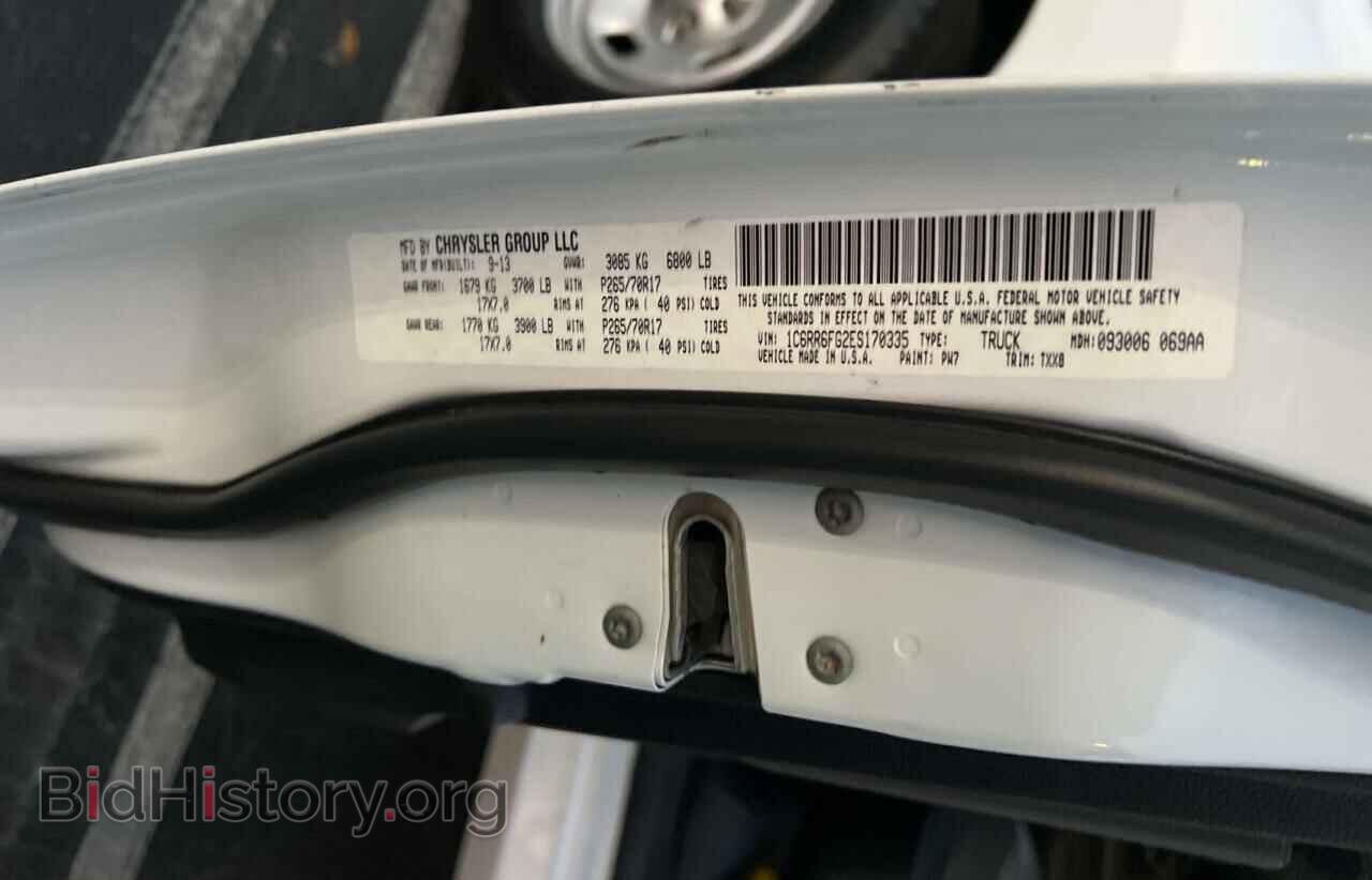 2014 RAM 1500 - VIN: 1C6RR6FG2ES170335 - Photo 10