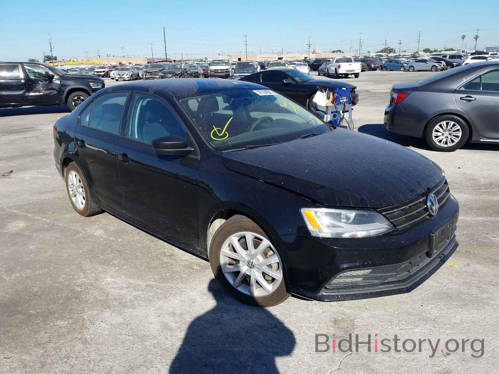 Photo 3VWD17AJXFM253330 - VOLKSWAGEN JETTA 2015