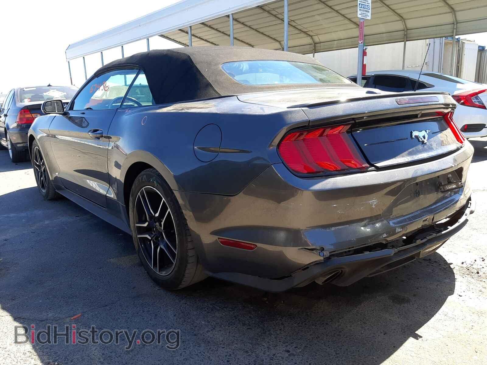 2018 FORD MUSTANG - VIN: 1FATP8UH3J5155112 - Фото 3