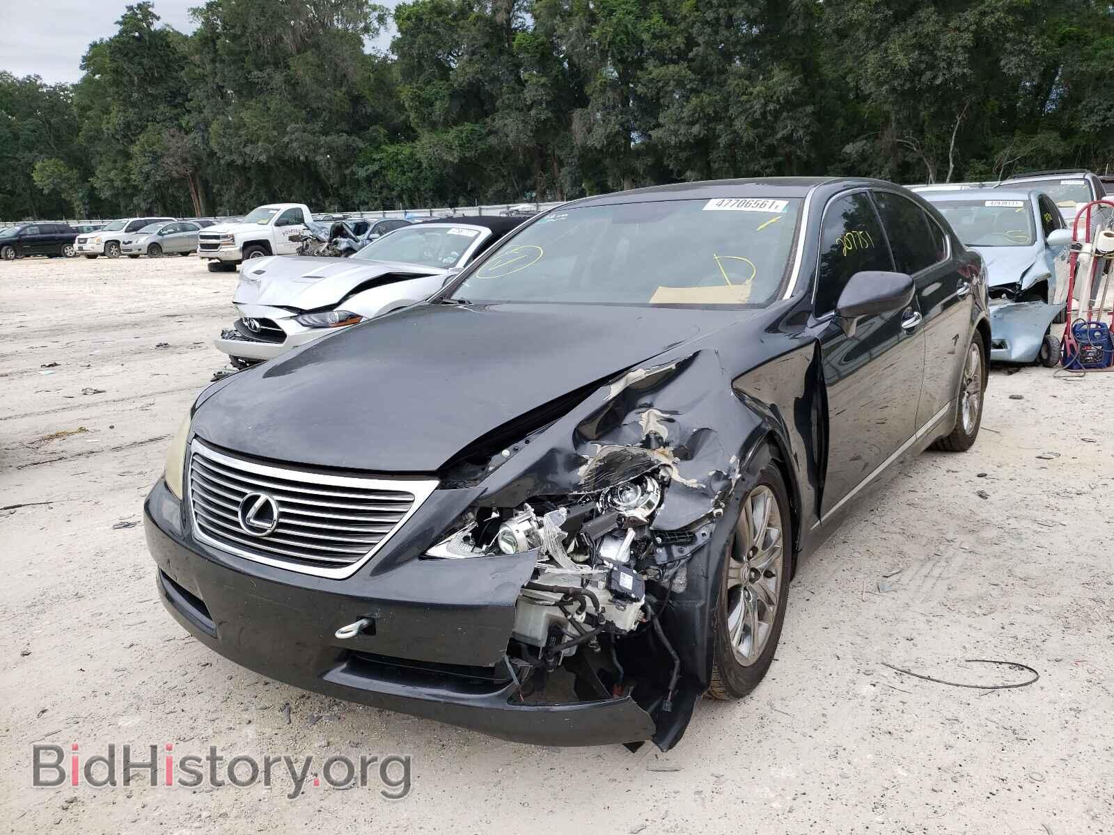 2008 LEXUS LS460 - VIN: JTHBL46F685066259 - Фото 2