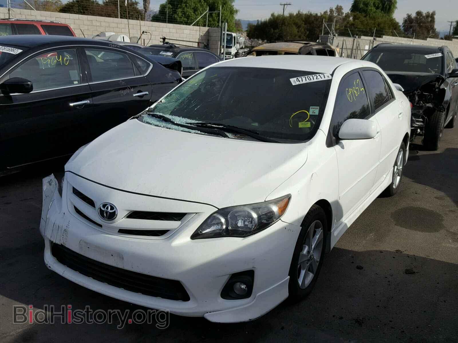2012 TOYOTA COROLLA BA - VIN: 2T1BU4EE6CC896193 - Фото 2