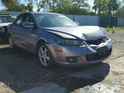 2006 Mazda 6 6 I, серый — VIN 1YVFP80C865M17449, Copart