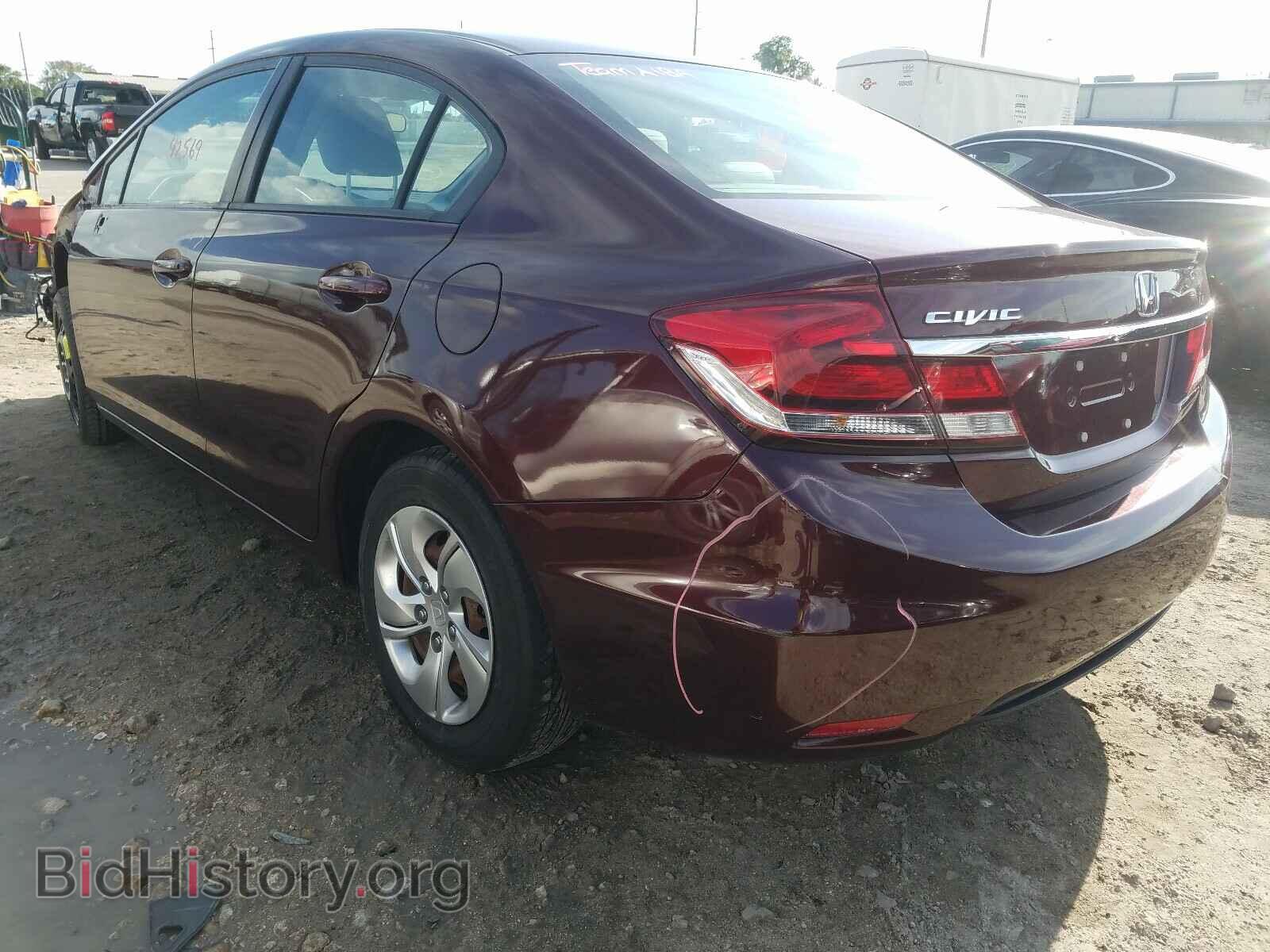 2014 HONDA CIVIC - VIN: 19XFB2F5XEE028292 - Фото 3