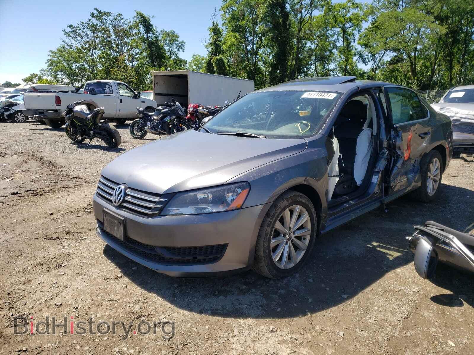2012 VOLKSWAGEN PASSAT - VIN: 1VWCP7A39CC105288 - Фото 2