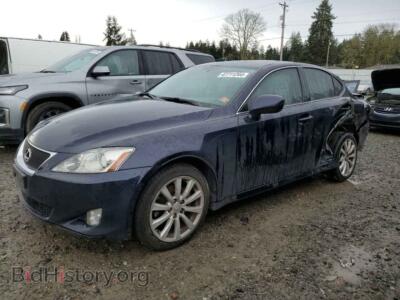 2008 Lexus IS 250, синий — VIN JTHCK262485019191, Copart