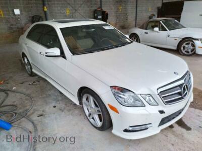 2013 Mercedes-Benz E-CLASS E 550 4MAT, white — VIN WDDHF9BB3DA719110, Copart