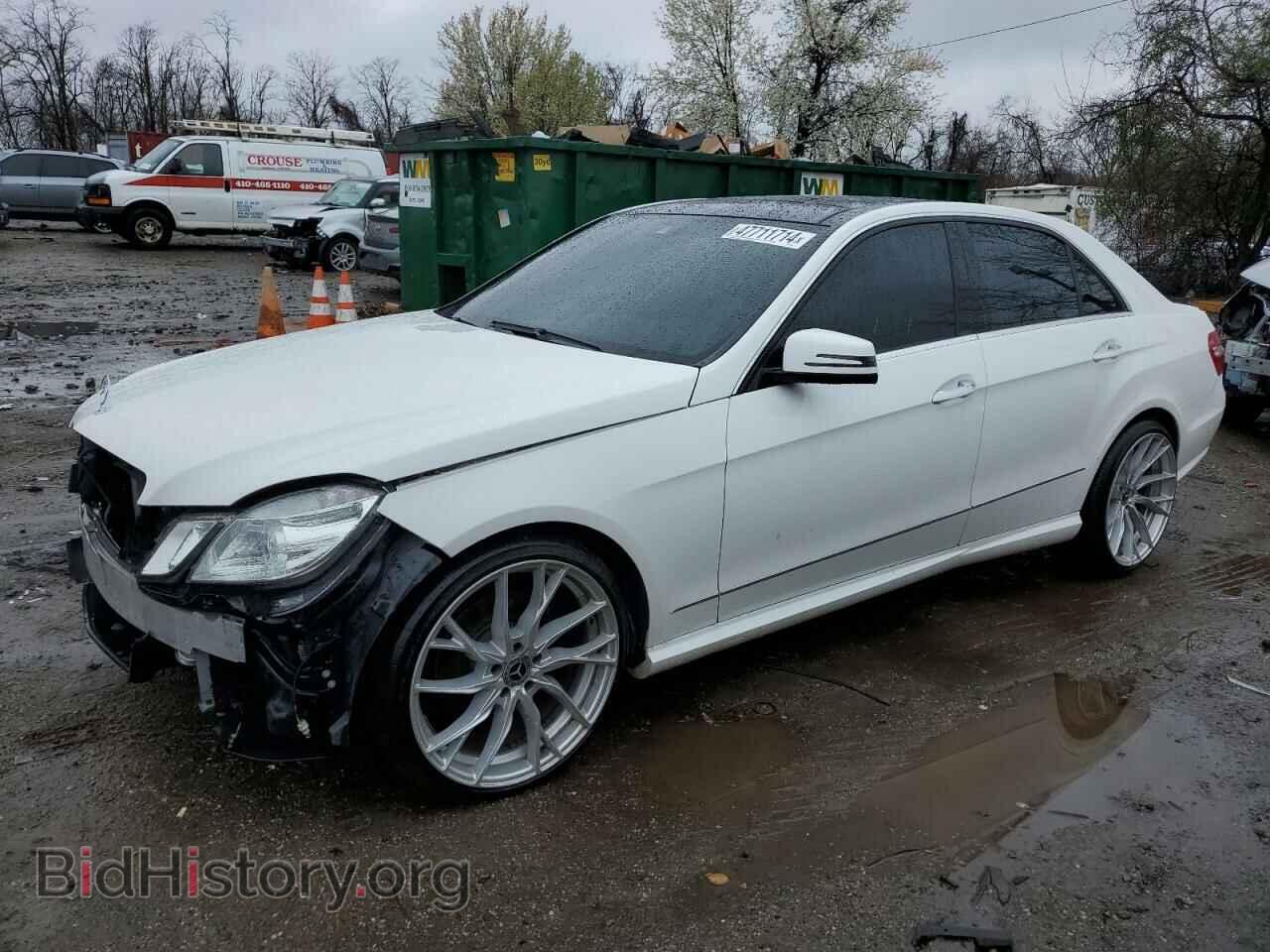 Photo WDDHF8JB0DA662263 - MERCEDES-BENZ E-CLASS 2013