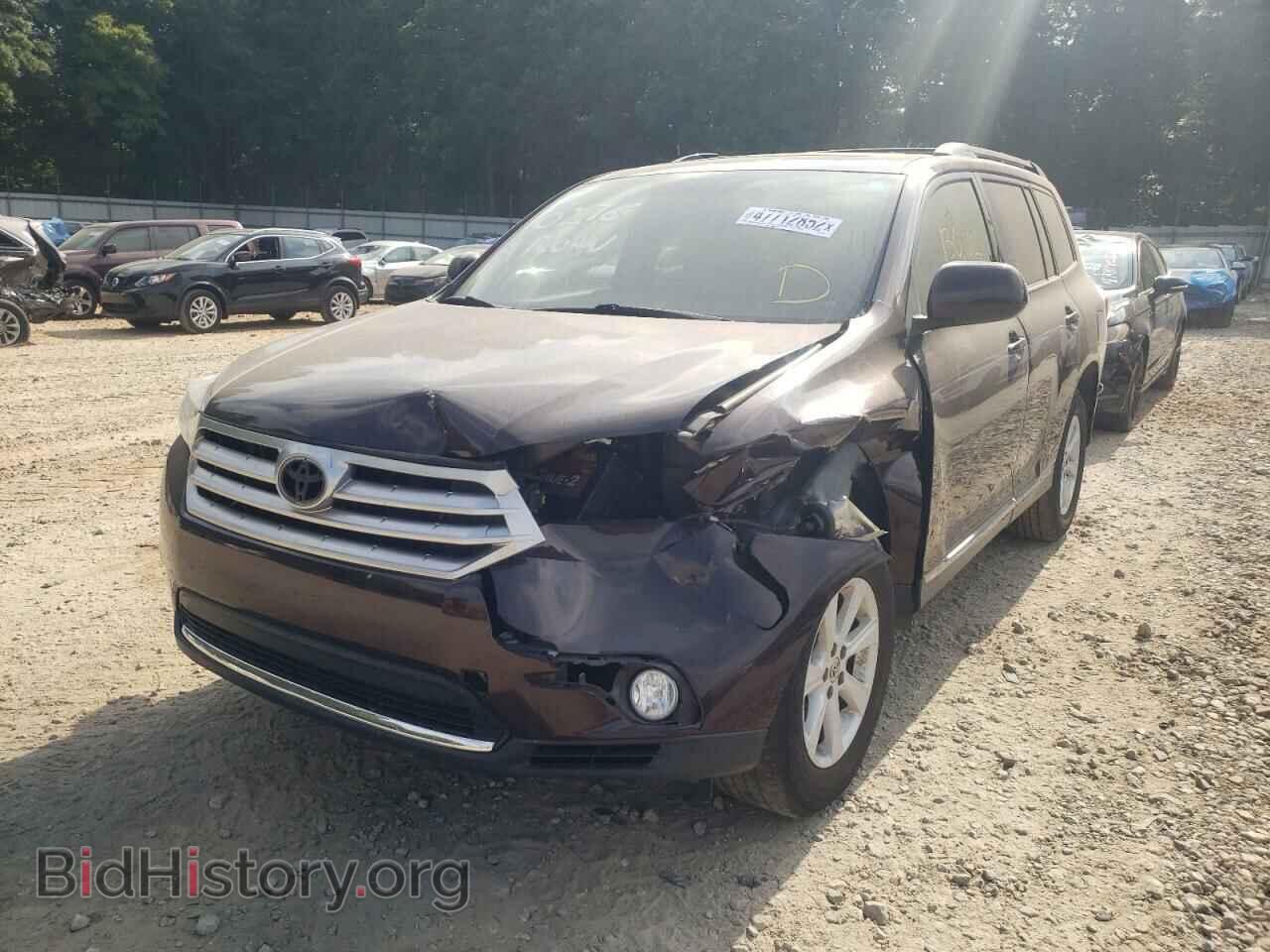 2012 TOYOTA HIGHLANDER - VIN: 5TDZA3EH5CS030276 - Фото 2