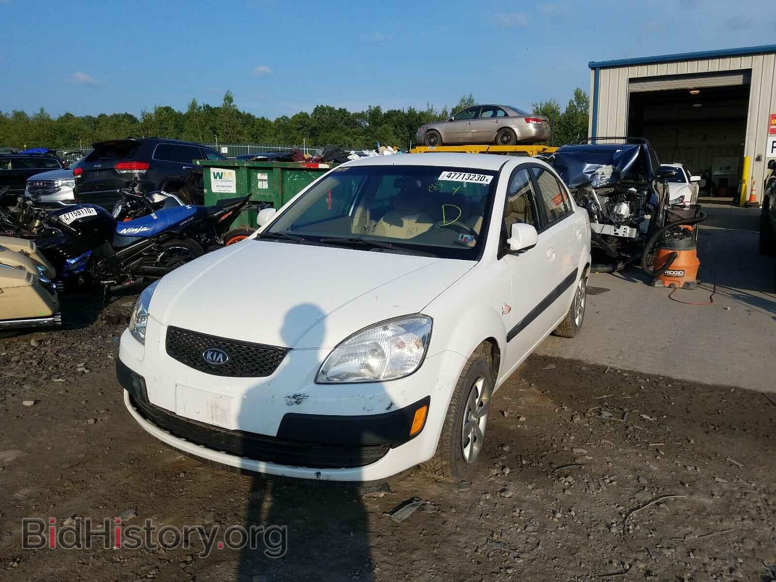 2008 KIA RIO BASE - VIN: KNADE123186407427 - Фото 2