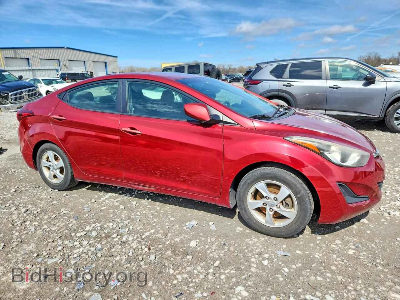 2014 HYUNDAI ELANTRA - VIN: 5NPDH4AE3EH456788 - Фото 4