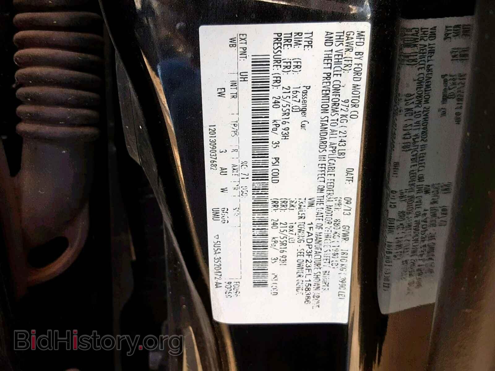 2014 FORD FOCUS SE - VIN: 1FADP3F23EL158366 - Photo 10