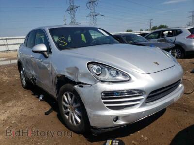 2011 Porsche CAYENNE, silver — VIN WP1AA2A20BLA01808, Copart