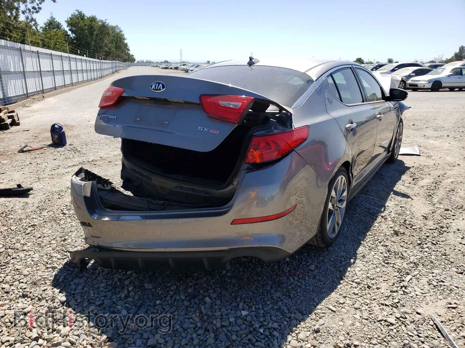 2014 KIA OPTIMA - VIN: 5XXGR4A71EG286664 - Фото 4