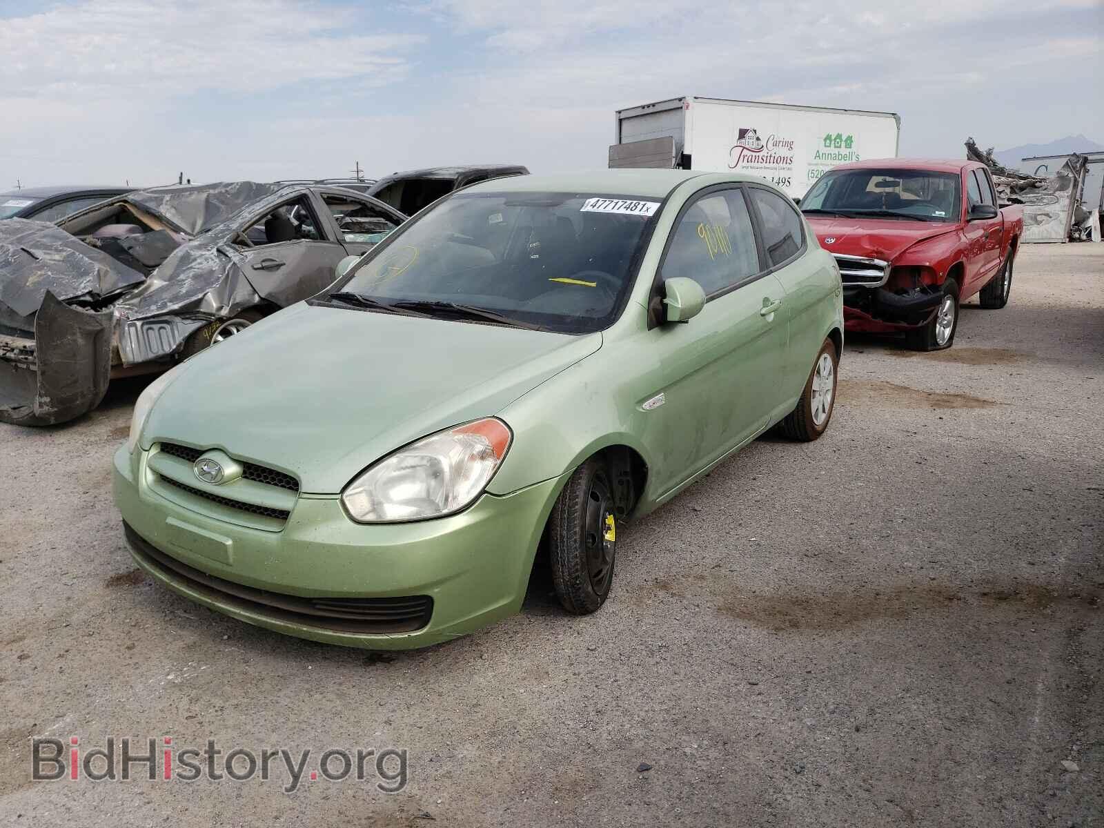 2007 HYUNDAI ACCENT - VIN: KMHCM36C37U016406 - Фото 2