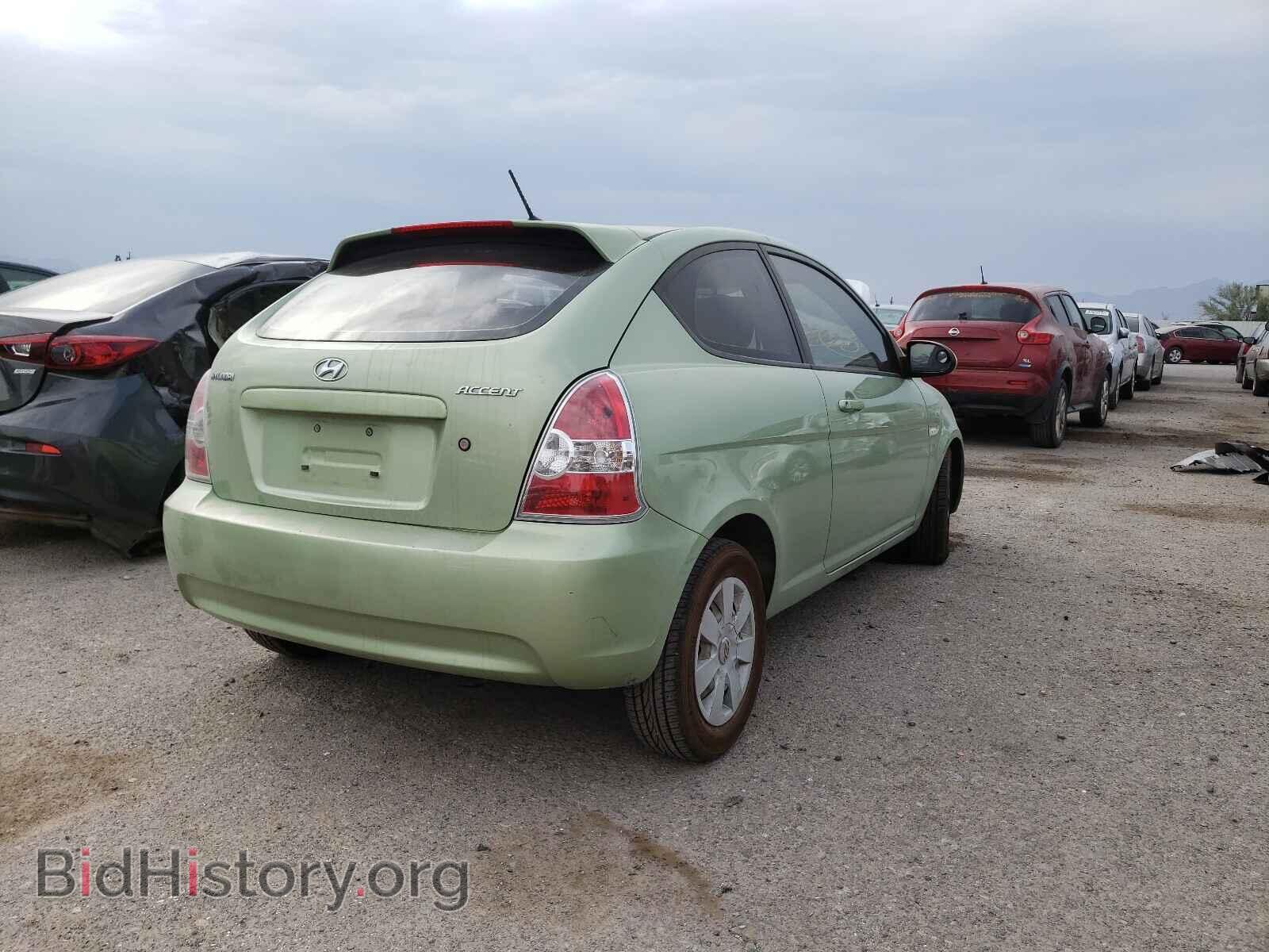 2007 HYUNDAI ACCENT - VIN: KMHCM36C37U016406 - Фото 4