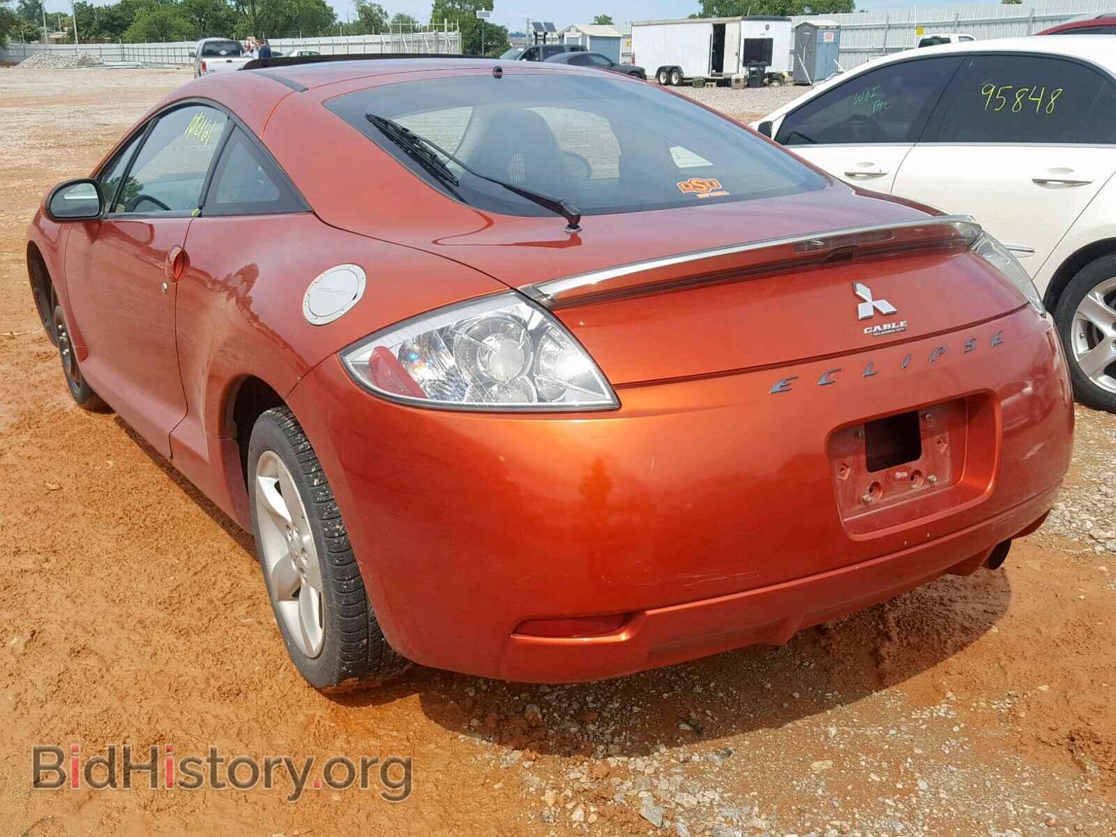 2007 MITSUBISHI ECLIPSE - VIN: 4A3AK24F17E020521 - Фото 3