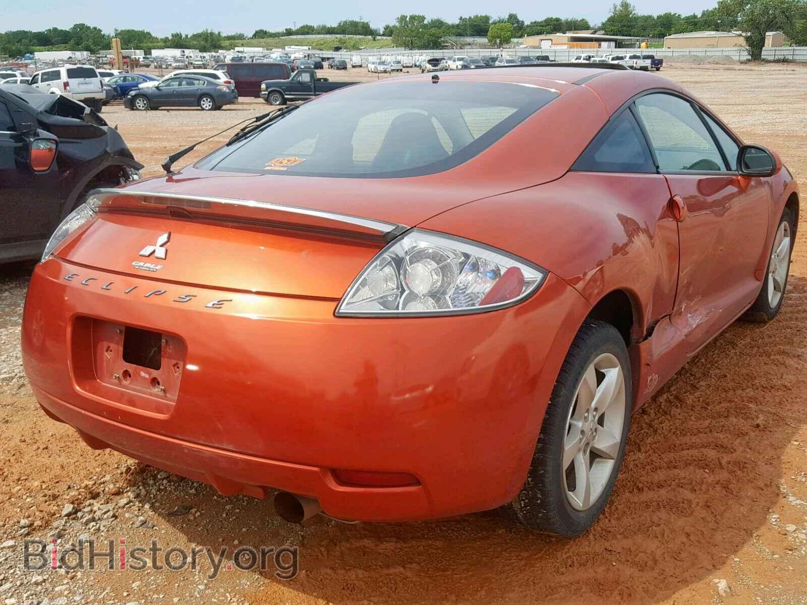 2007 MITSUBISHI ECLIPSE - VIN: 4A3AK24F17E020521 - Фото 4