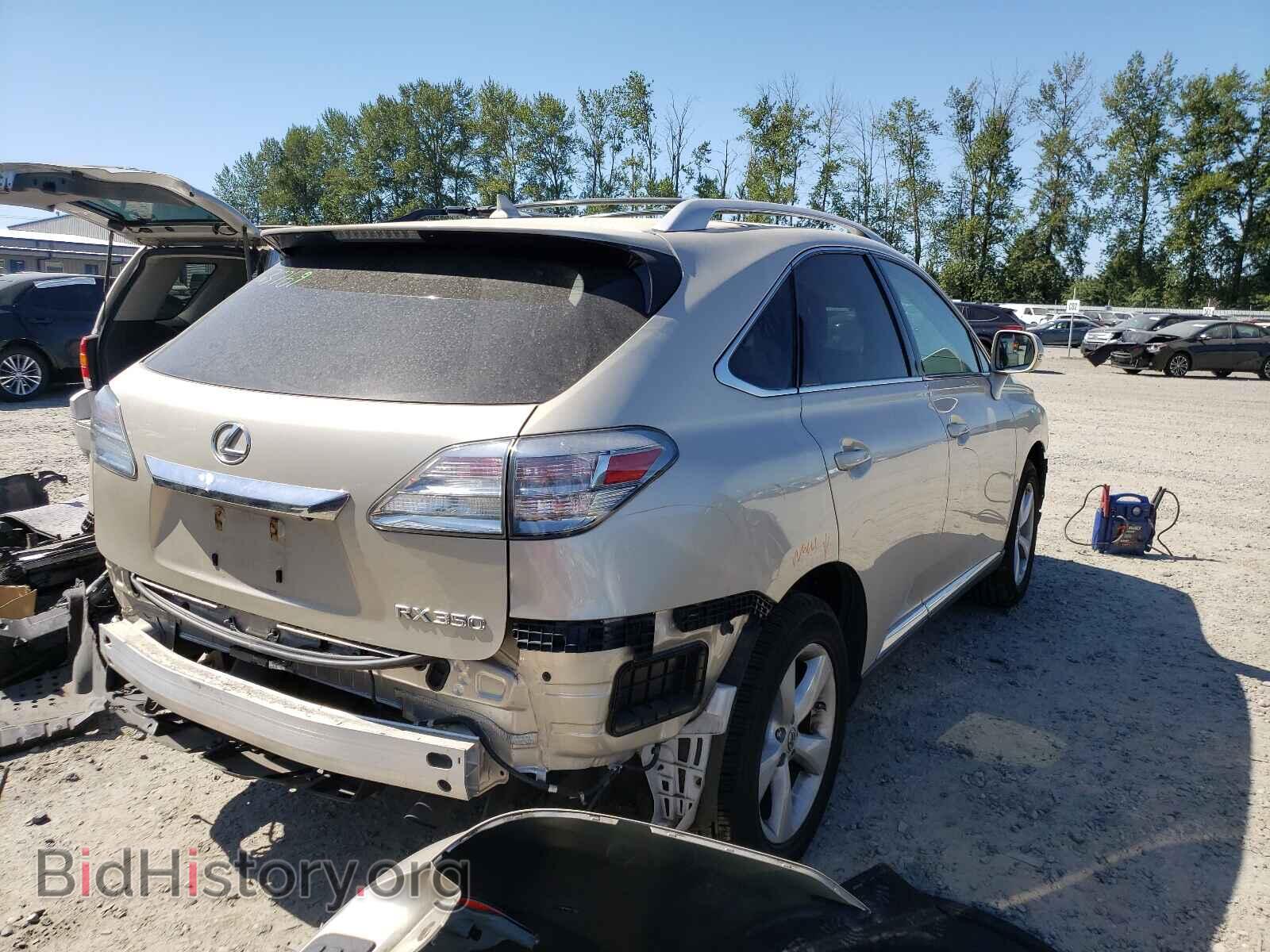 2012 LEXUS RX350 - VIN: 2T2BK1BA4CC132232 - Фото 4