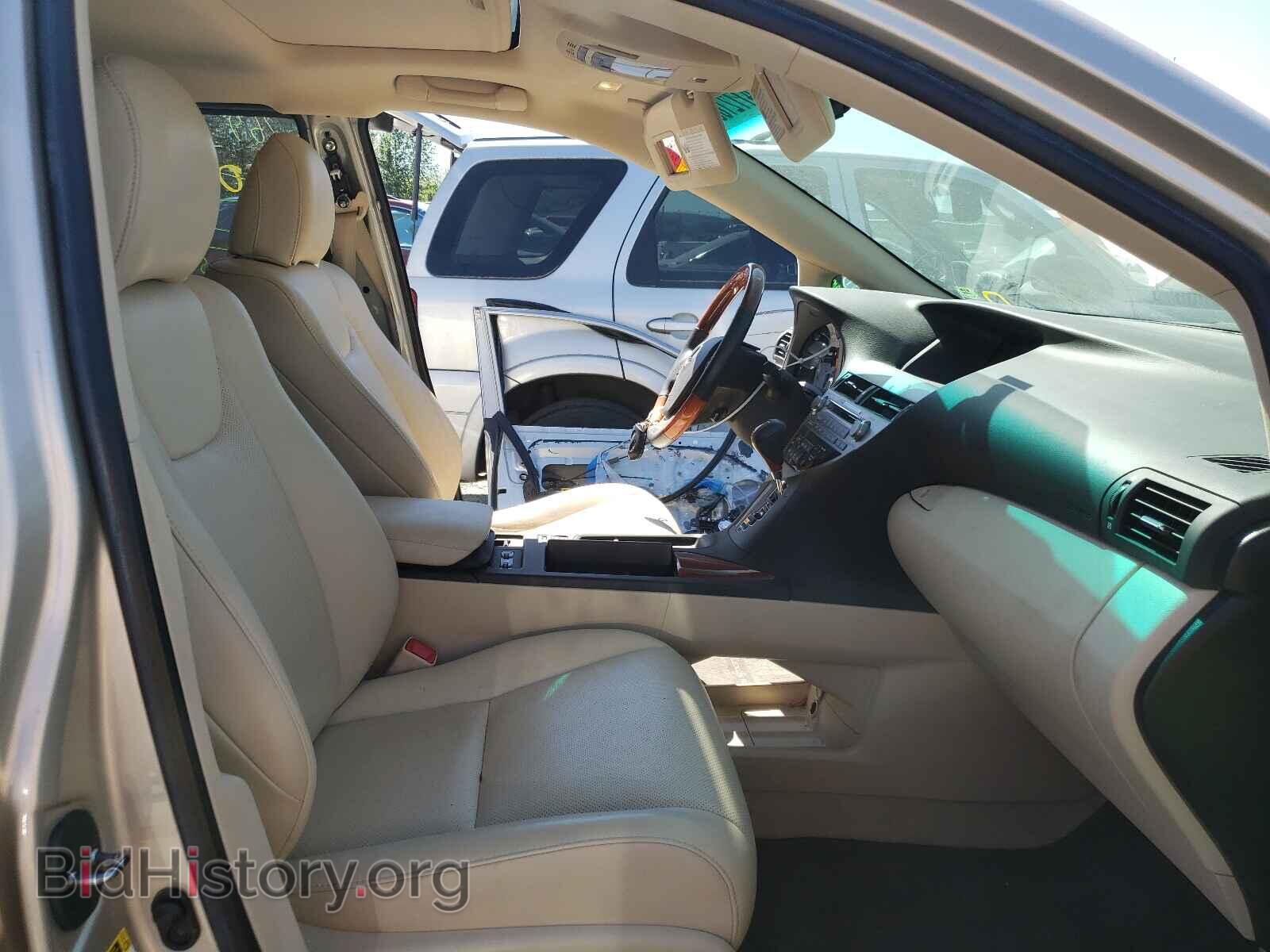 2012 LEXUS RX350 - VIN: 2T2BK1BA4CC132232 - Фото 5