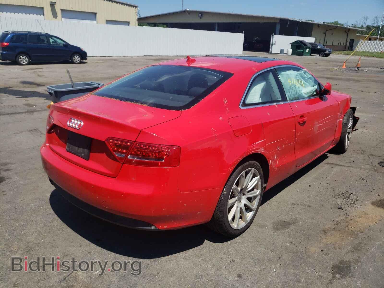 2012 AUDI A5 - VIN: WAURFAFR5CA031385 - Фото 4