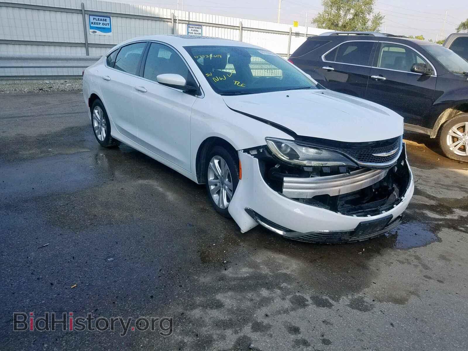 Фотография 1C3CCCAB9GN113808 - CHRYSLER 200 2016