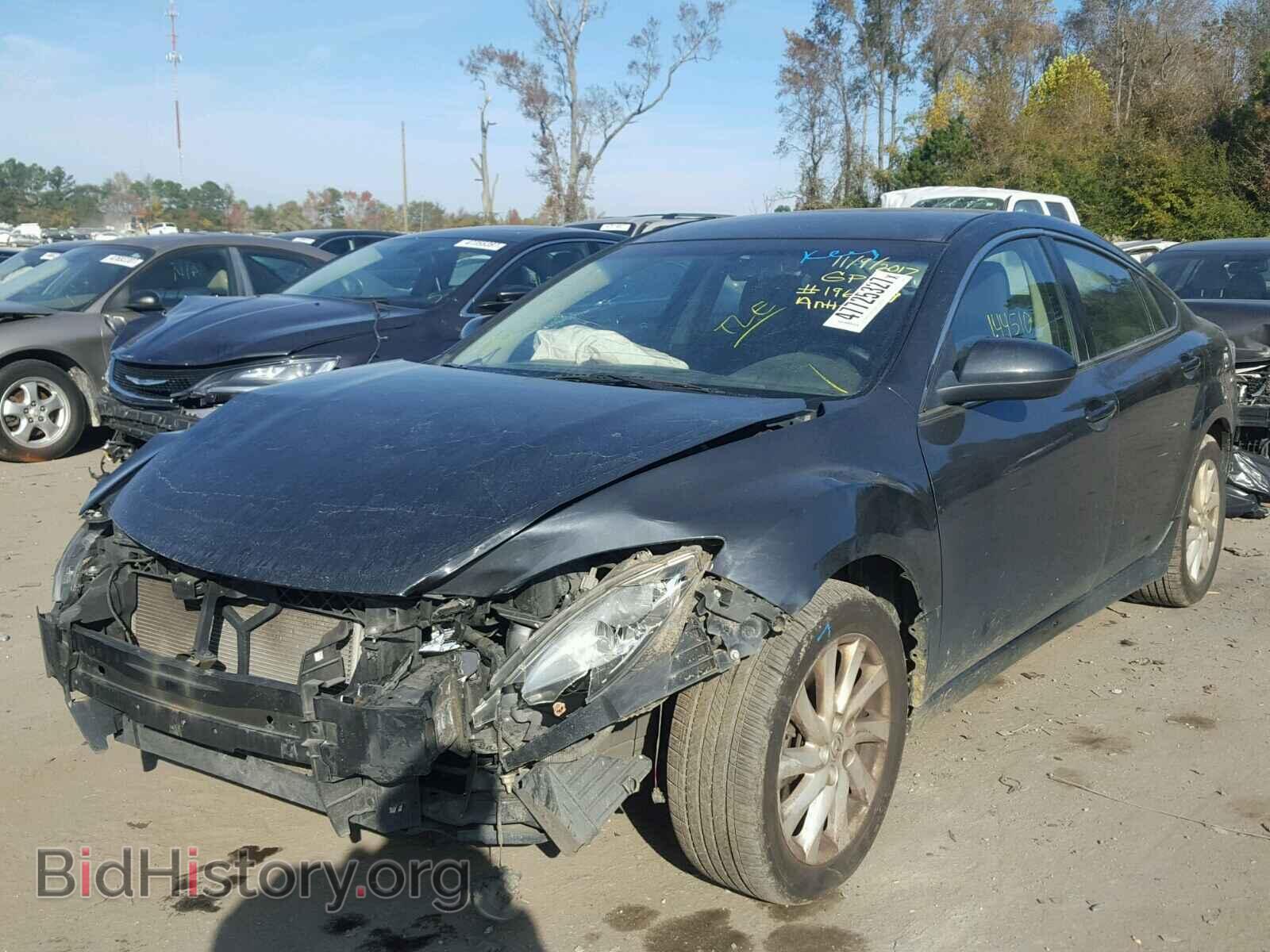 2012 MAZDA 6 - VIN: 1YVHZ8DH5C5M35590 - Фото 2