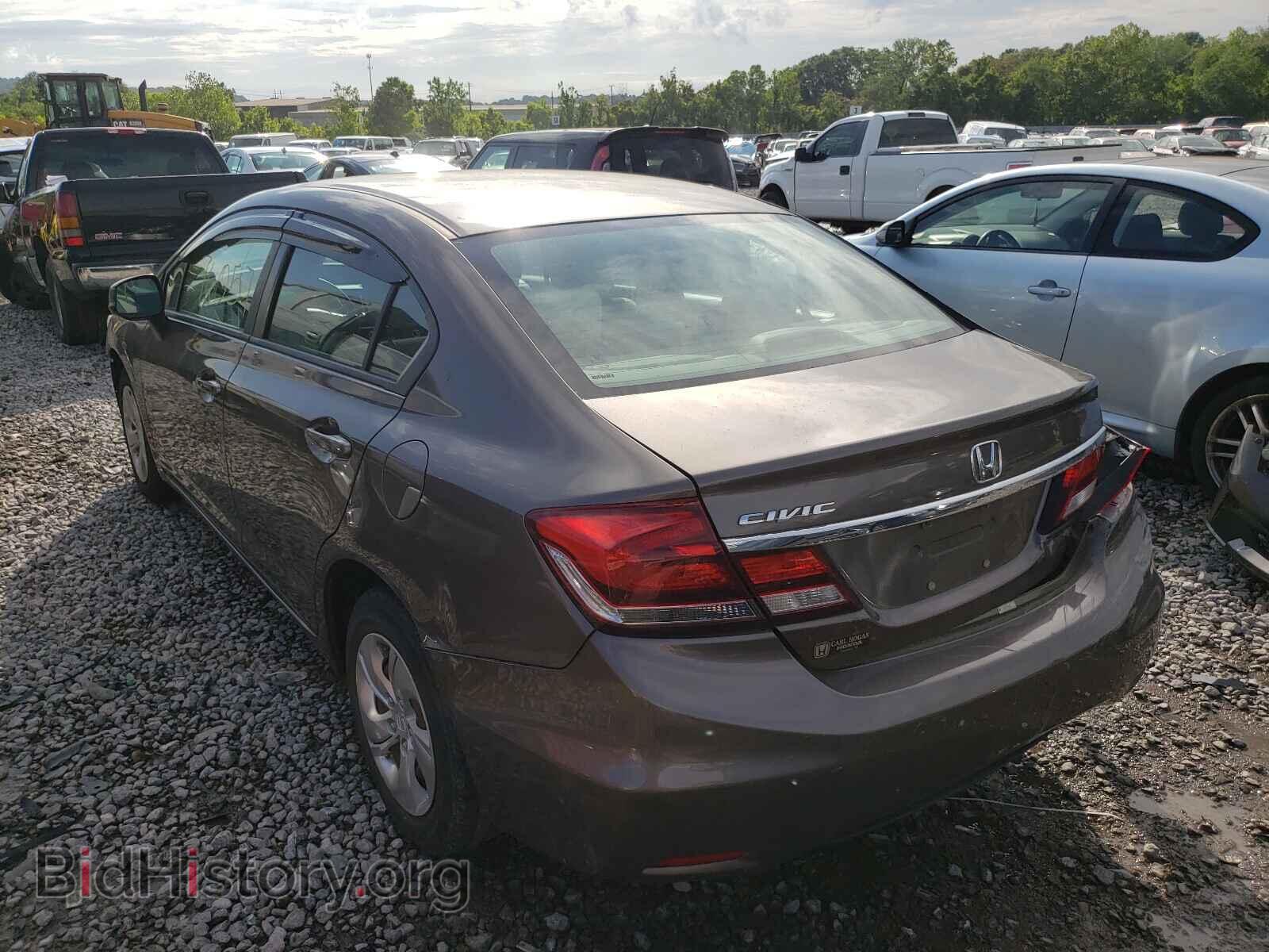 2013 HONDA CIVIC - VIN: 2HGFB2F50DH543497 - Фото 3