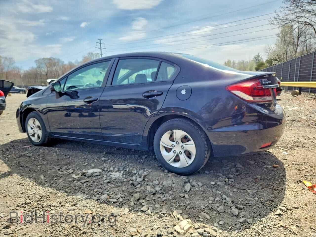 2013 HONDA CIVIC - VIN: 19XFB2F55DE268493 - Фото 2