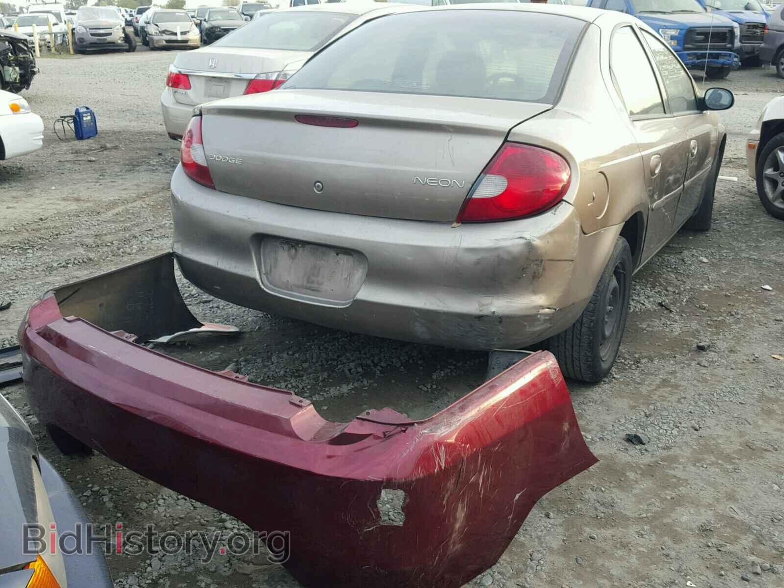 2001 DODGE NEON - VIN: 1B3ES46C81D118334 - Фото 4