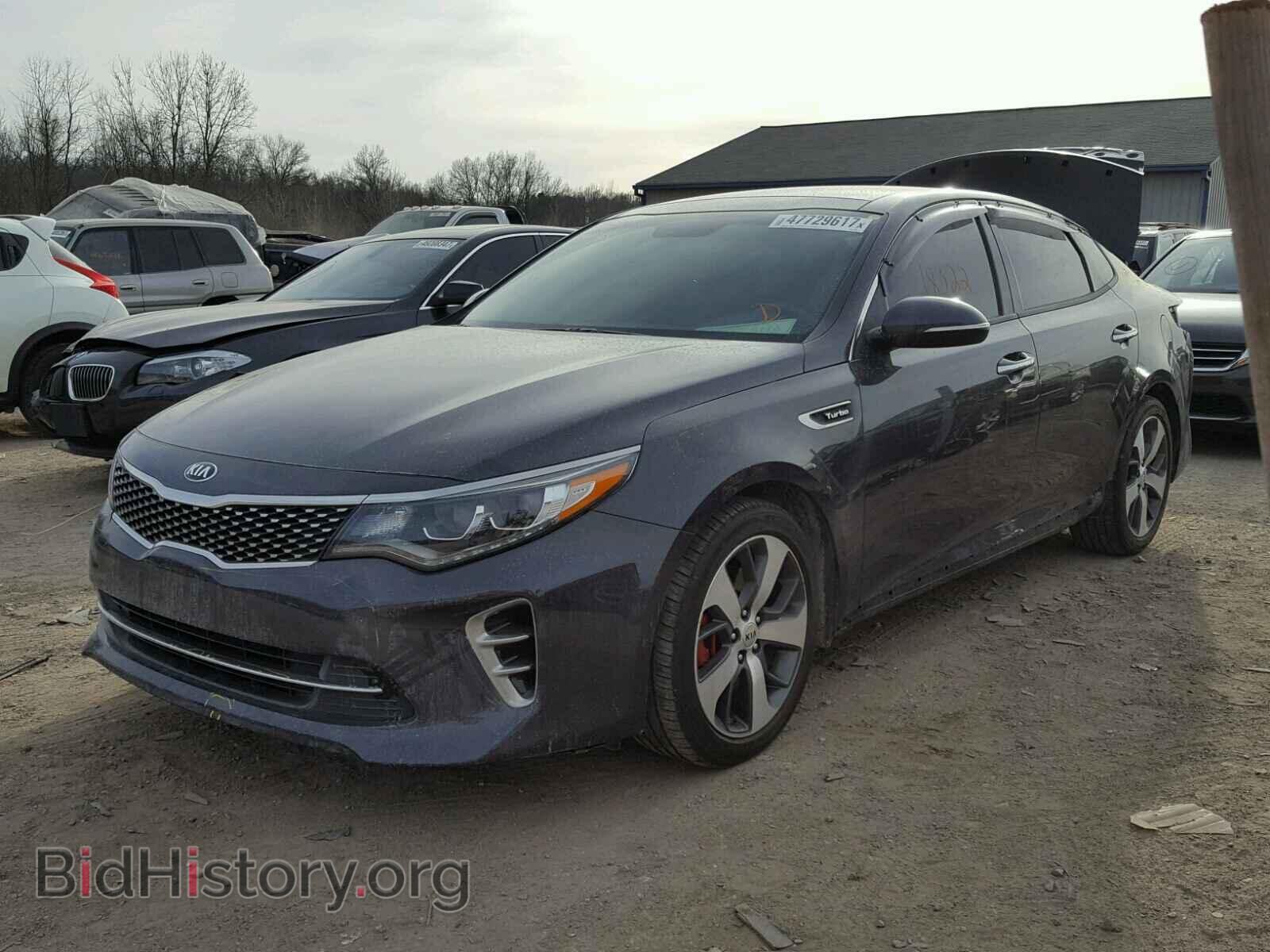 2017 KIA OPTIMA - VIN: 5XXGW4L25HG121540 - Фото 2
