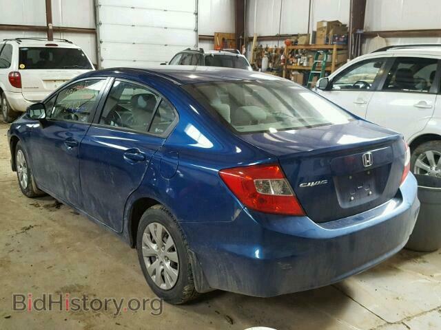 2012 HONDA CIVIC LX - VIN: 2HGFB2F42CH002456 - Фото 3