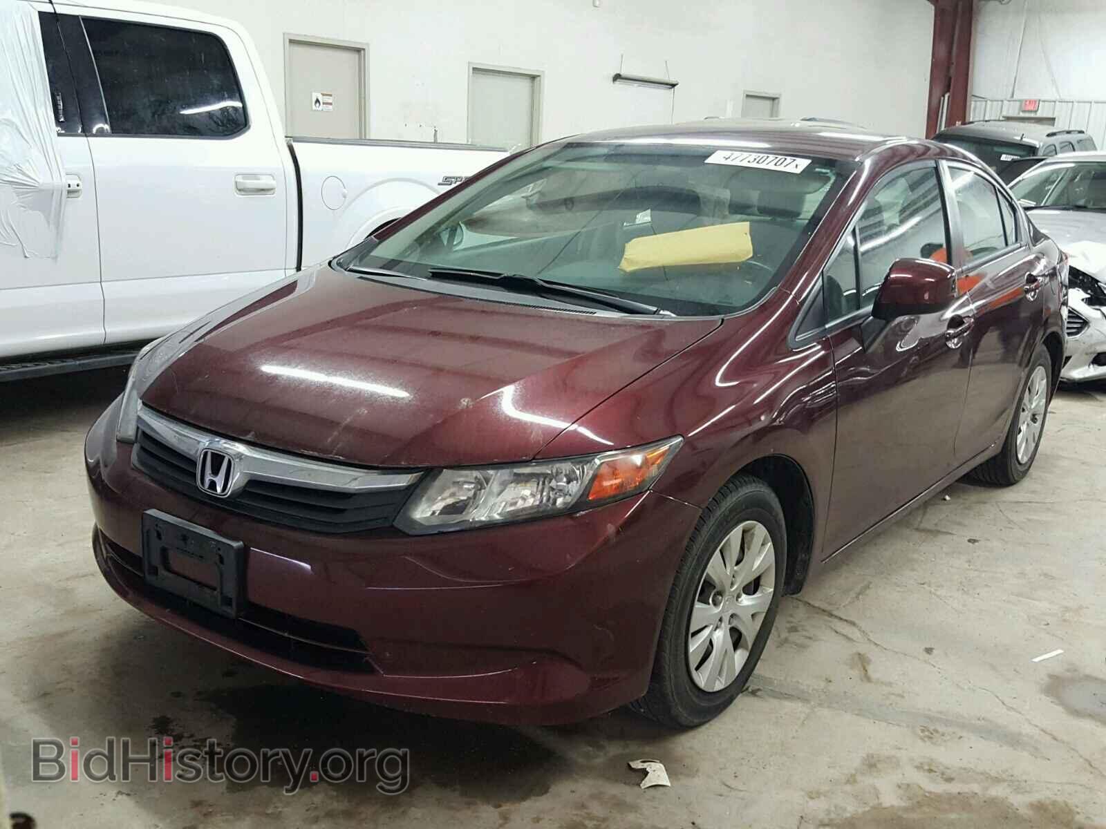 2012 HONDA CIVIC - VIN: 19XFB2F56CE062727 - Photo 2