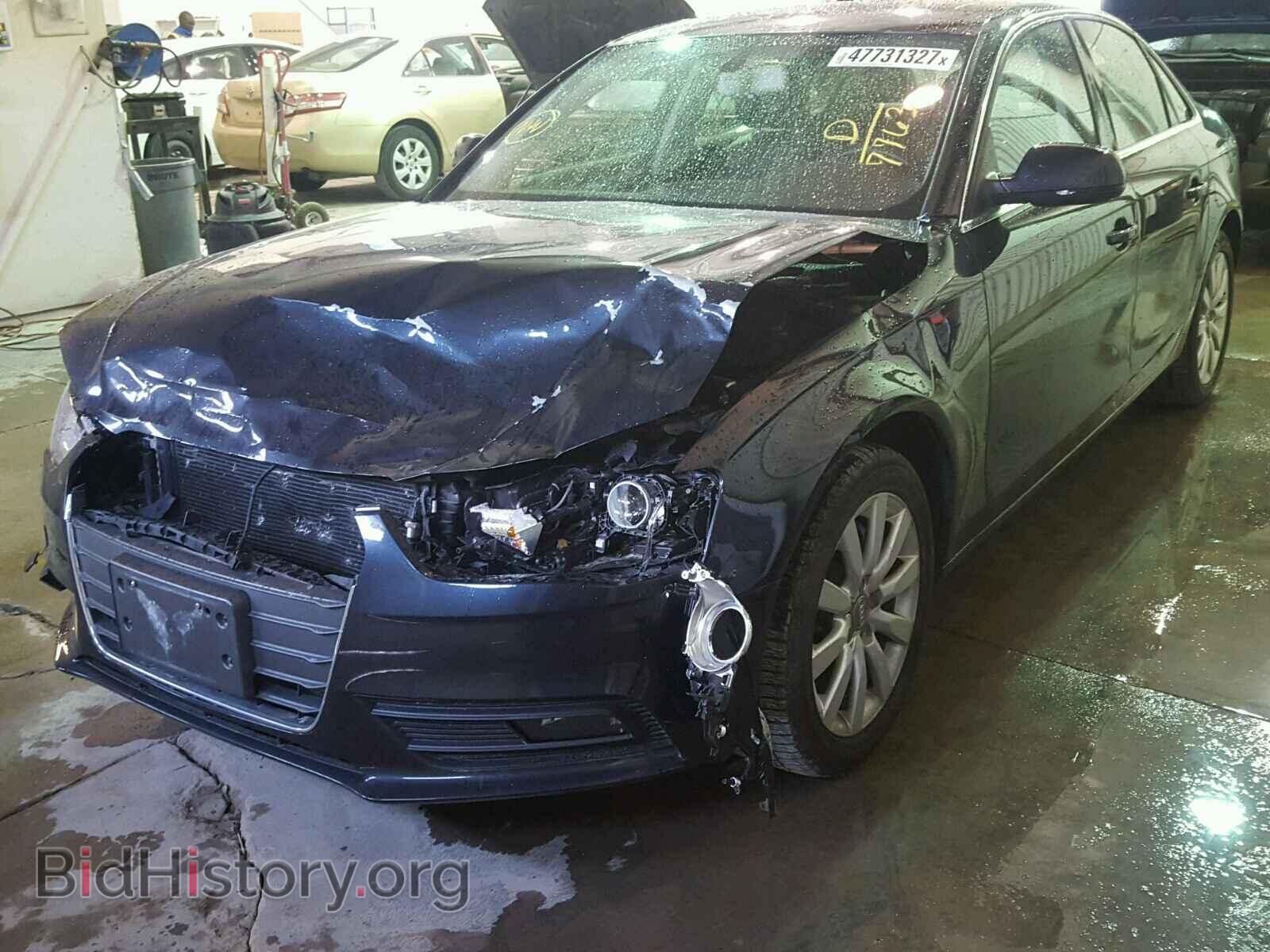 2013 AUDI A4 - VIN: WAUBFAFL4DN047763 - Photo 2
