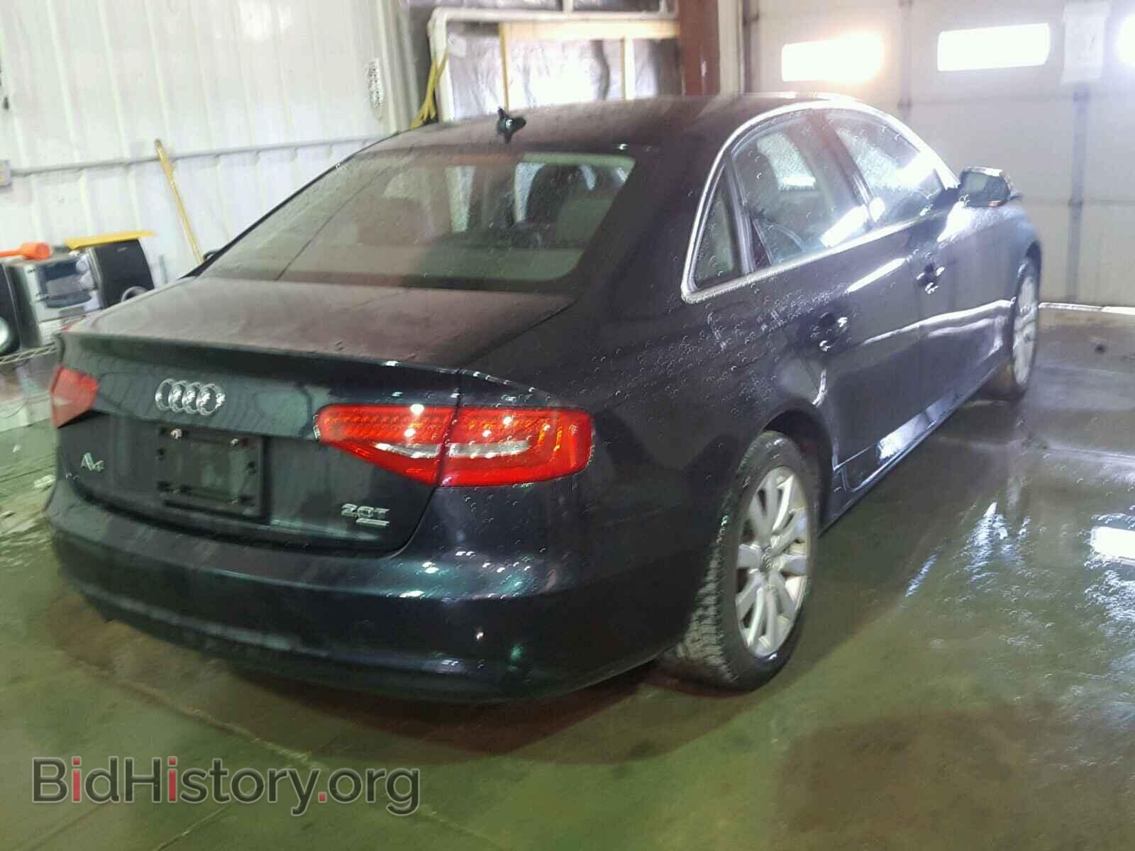 2013 AUDI A4 - VIN: WAUBFAFL4DN047763 - Photo 4