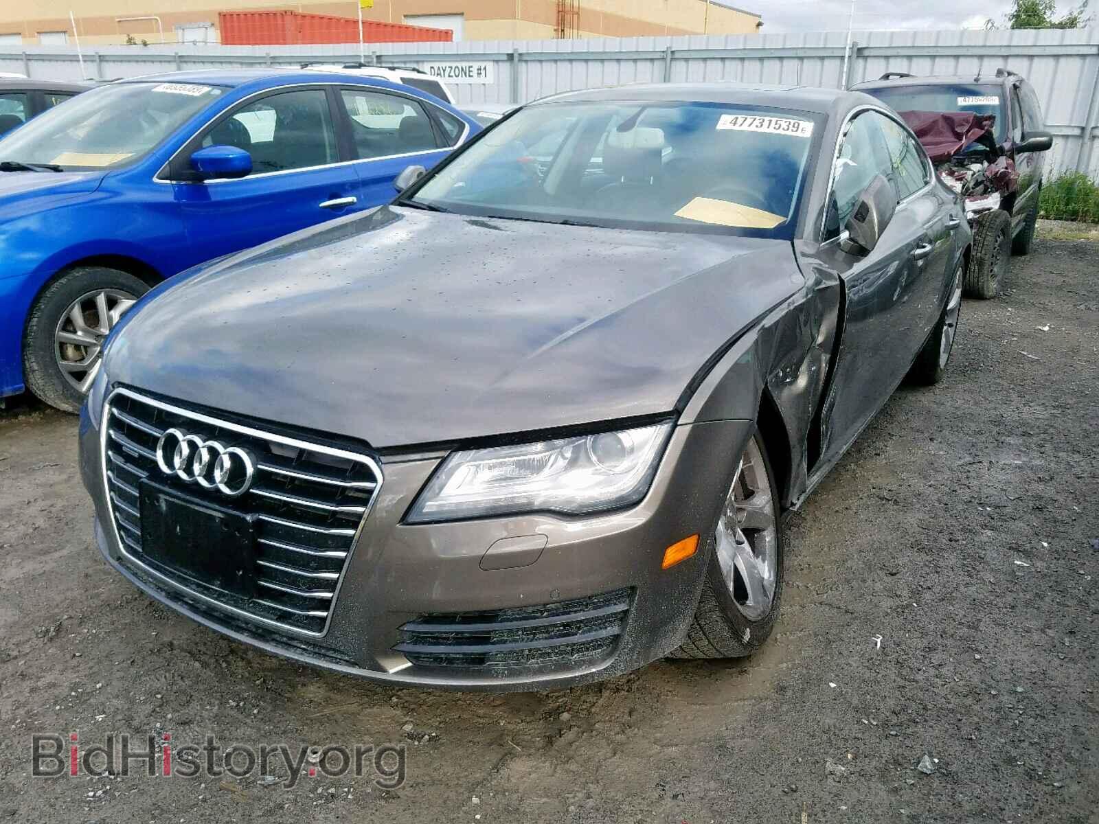 2012 AUDI A7 - VIN: WAUSGCFC8CN002963 - Фото 2