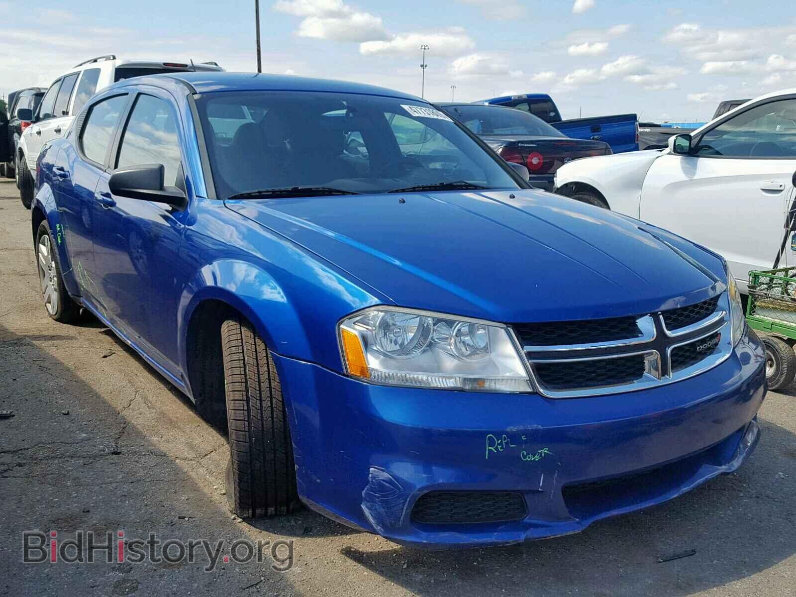 Photo 1C3CDZAB4EN105287 - DODGE AVENGER 2014