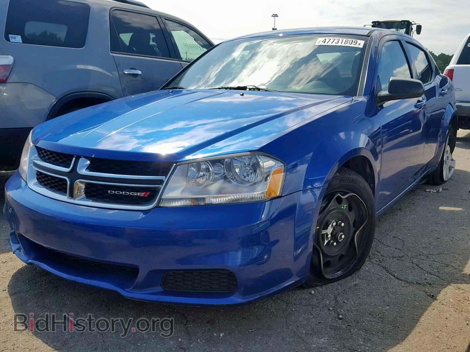 2014 DODGE AVENGER - VIN: 1C3CDZAB4EN105287 - Фото 2