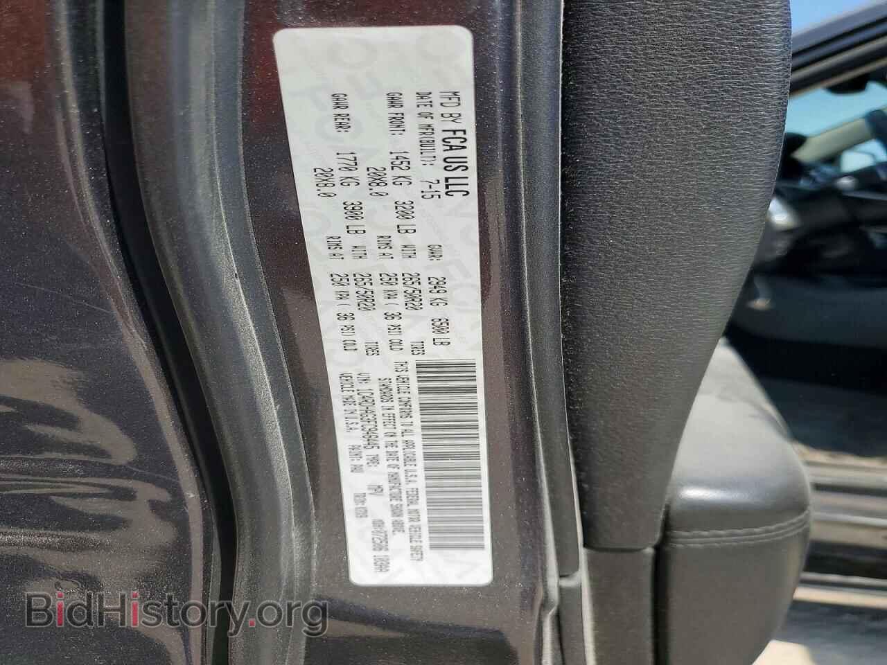 2015 DODGE DURANGO - VIN: 1C4RDHAG3FC946445 - Photo 14
