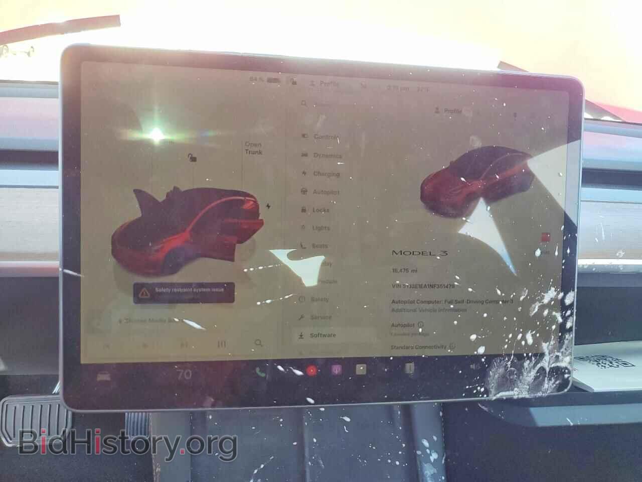 2022 TESLA MODEL 3 - VIN: 5YJ3E1EA1NF351479 - Photo 9