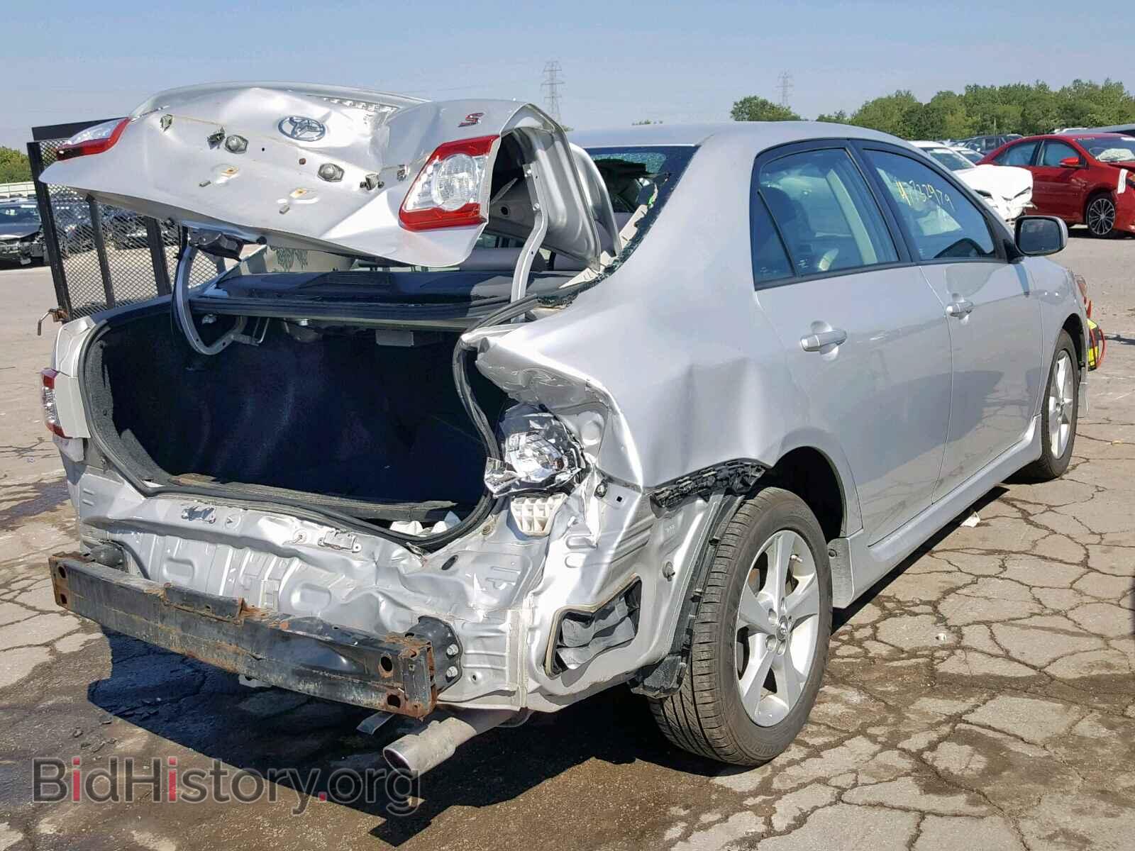 2012 TOYOTA COROLLA BA - VIN: 5YFBU4EE3CP021332 - Фото 4