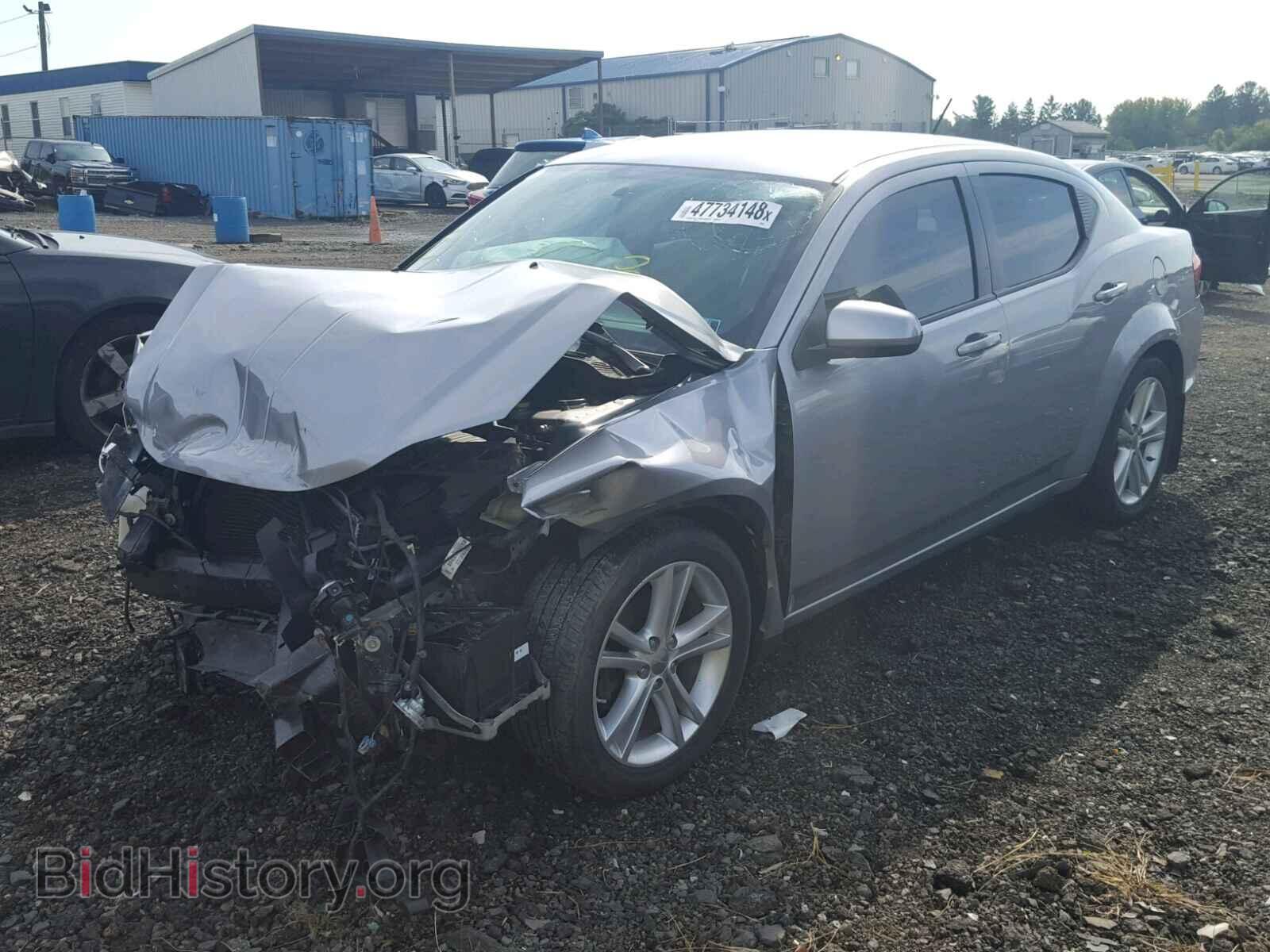 2013 DODGE AVENGER - VIN: 1C3CDZCB8DN768308 - Фото 2