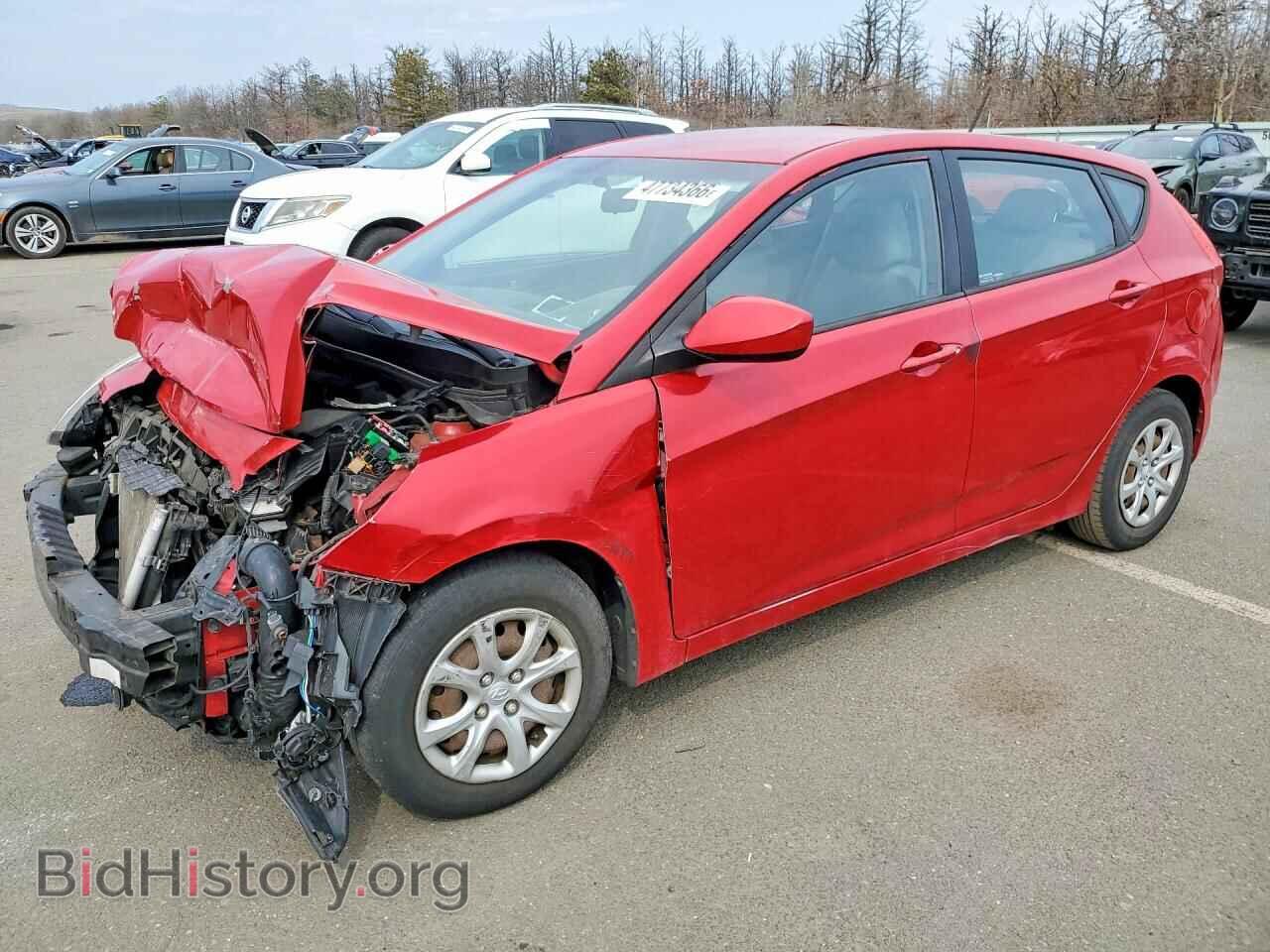 Photo KMHCT5AE6DU107673 - HYUNDAI ACCENT 2013