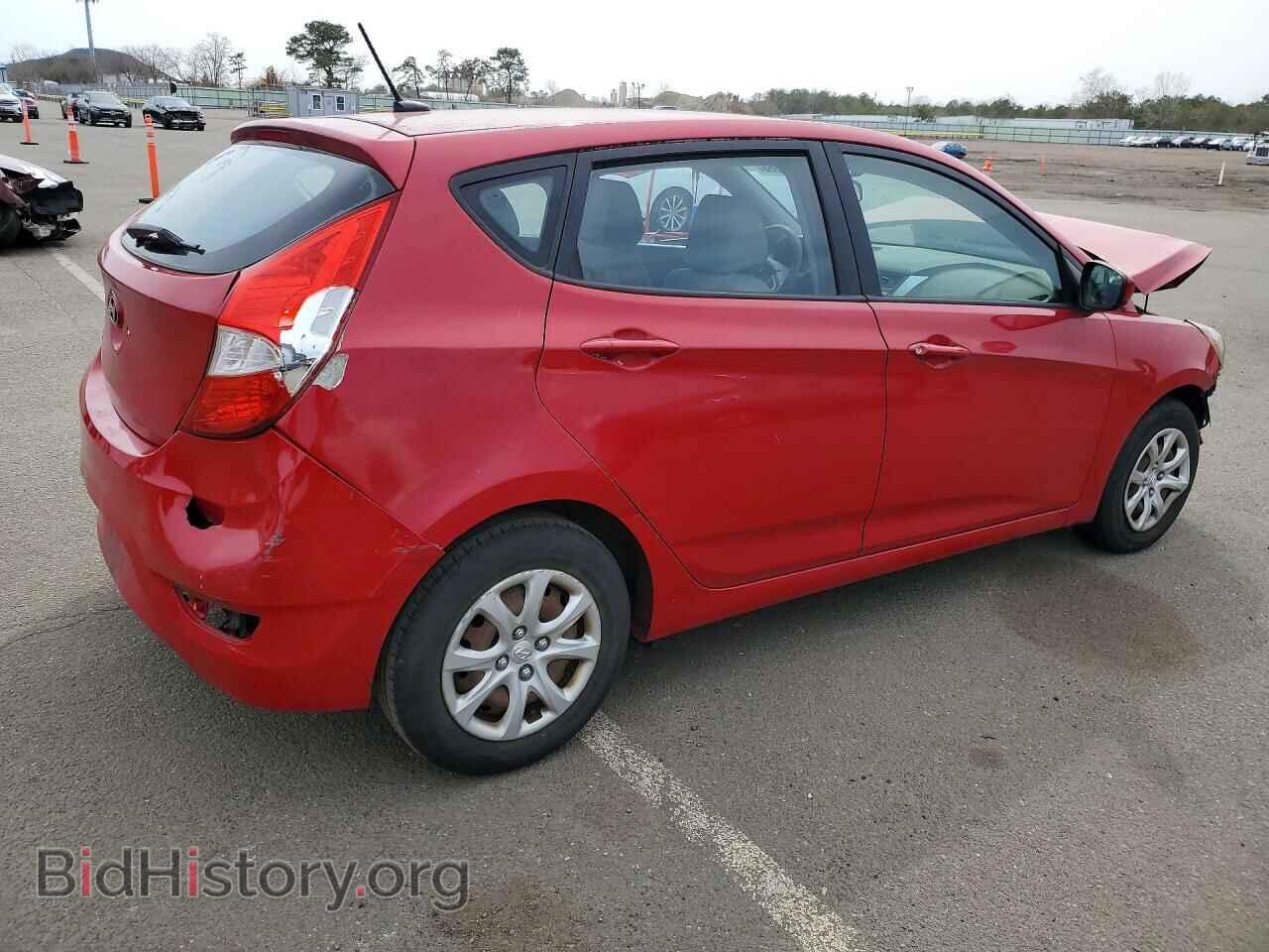 2013 HYUNDAI ACCENT - VIN: KMHCT5AE6DU107673 - Фото 3