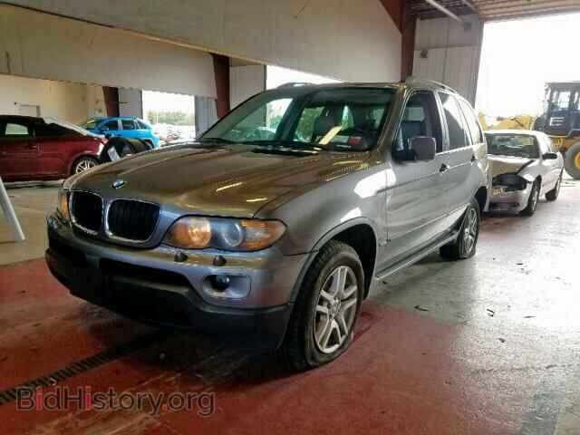 2005 BMW X5 - VIN: 5UXFA13575LY04191 - Фото 2