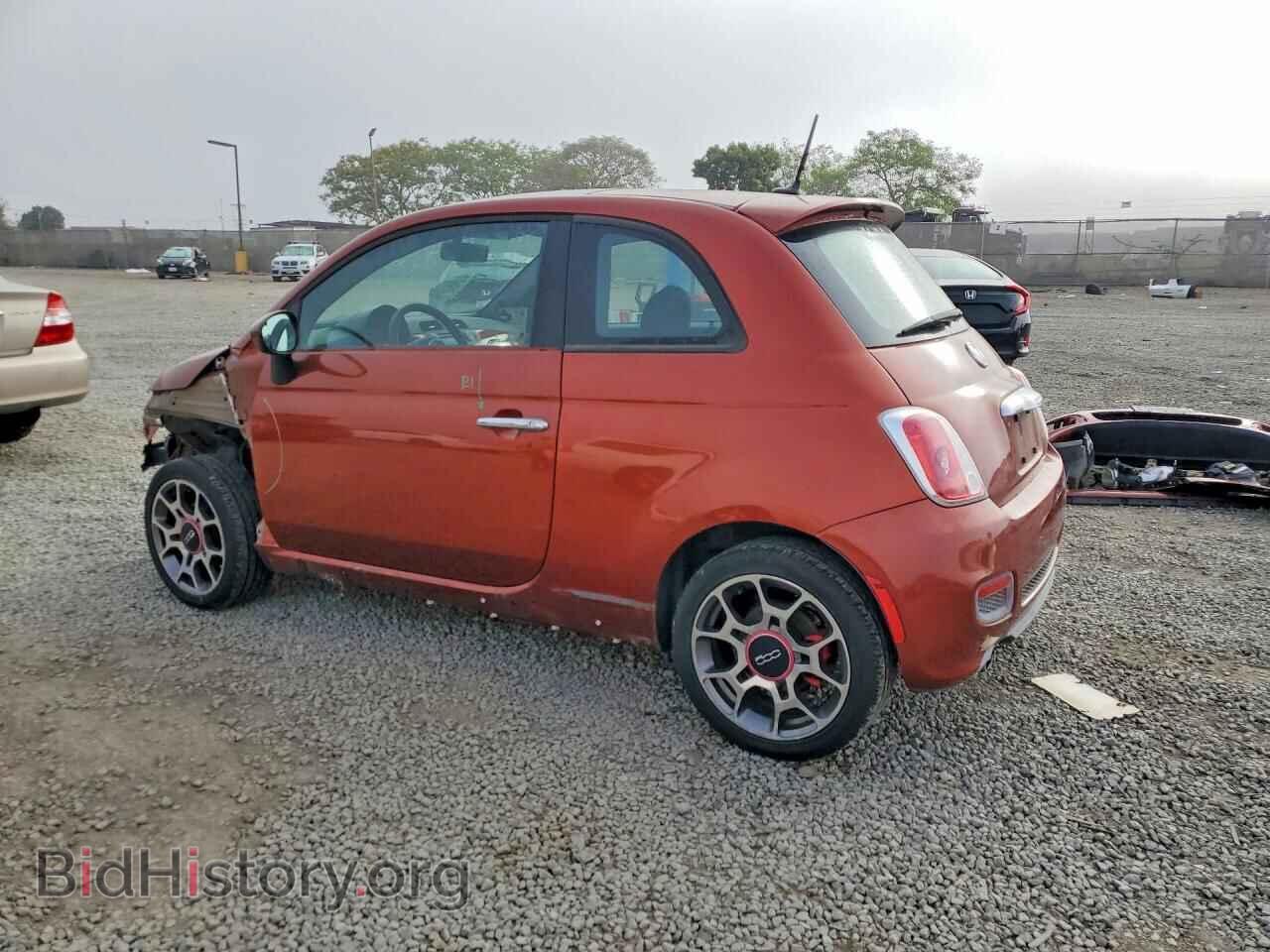 2012 FIAT 500 - VIN: 3C3CFFBR2CT100641 - Фото 2