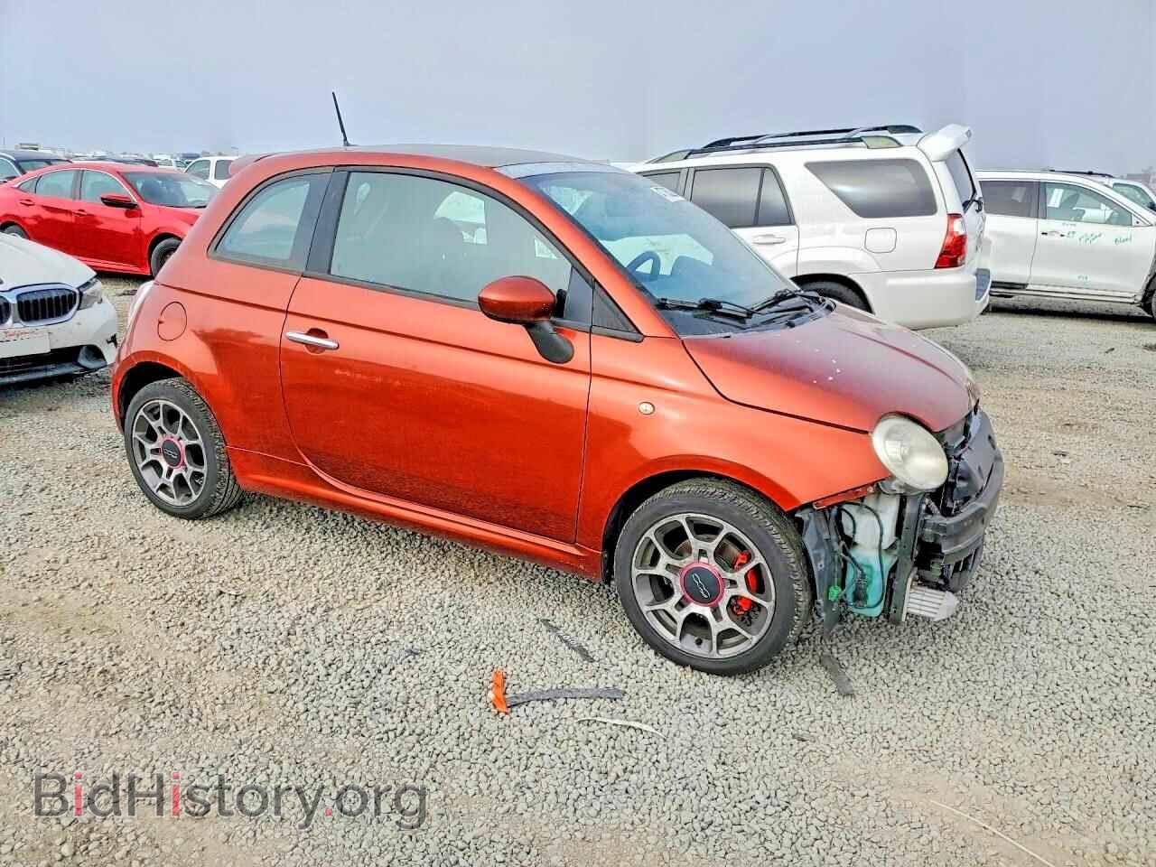 2012 FIAT 500 - VIN: 3C3CFFBR2CT100641 - Фото 4