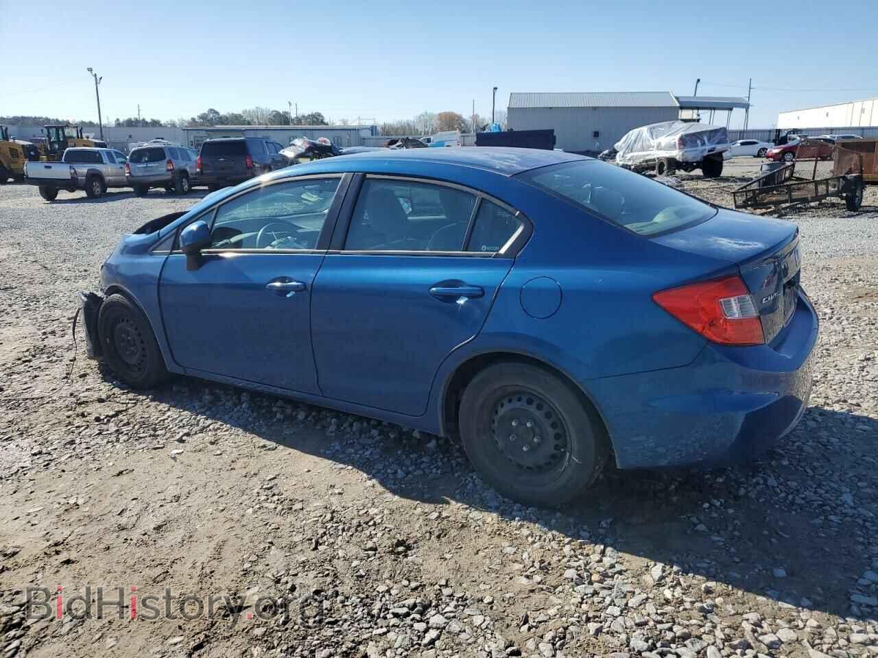 2012 HONDA CIVIC - VIN: 2HGFB2F54CH535711 - Фото 2