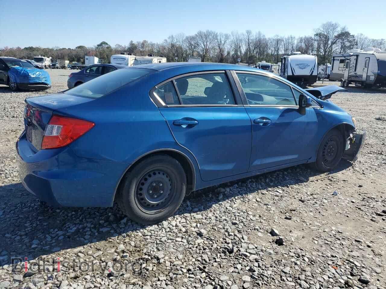 2012 HONDA CIVIC - VIN: 2HGFB2F54CH535711 - Фото 3