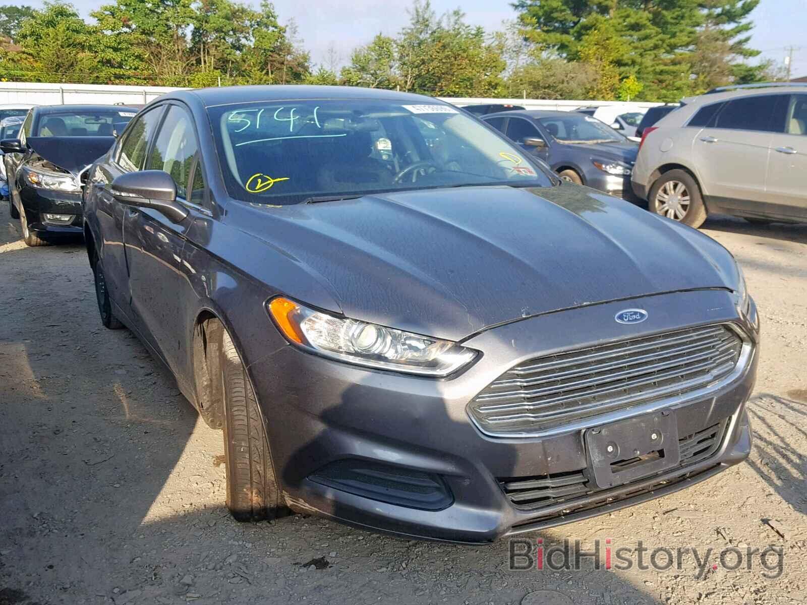 Photo 3FA6P0H70DR319188 - FORD FUSION SE 2013