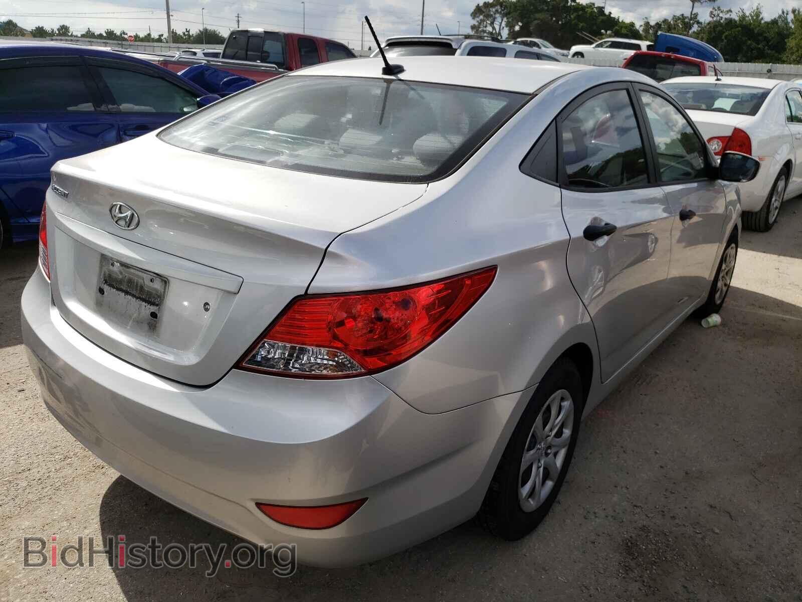 2012 HYUNDAI ACCENT - VIN: KMHCT4AE1CU035242 - Фото 4